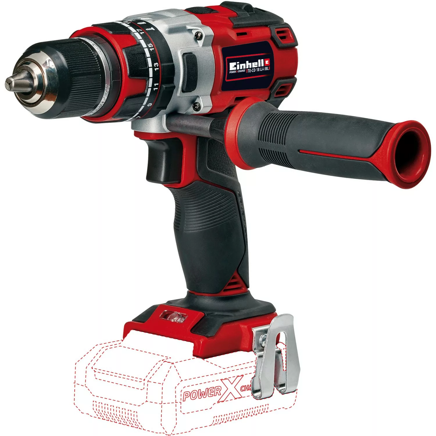 Einhell 18 V Akku-Schlagbohrschrauber Power X-Change TP-CD 18 Li-i BL Solo günstig online kaufen