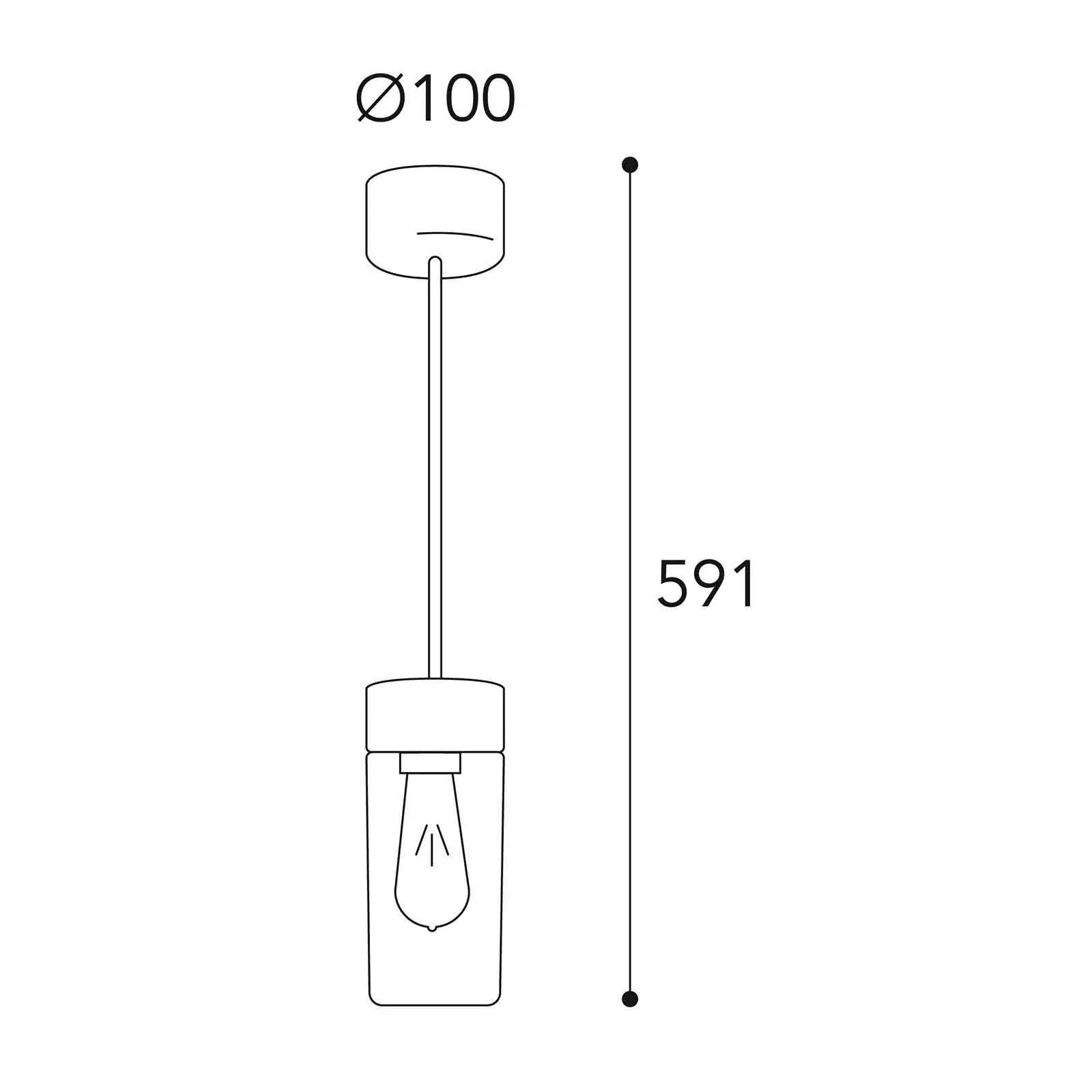 Hängeleuchte Silindar 3358, messing antik/opal günstig online kaufen