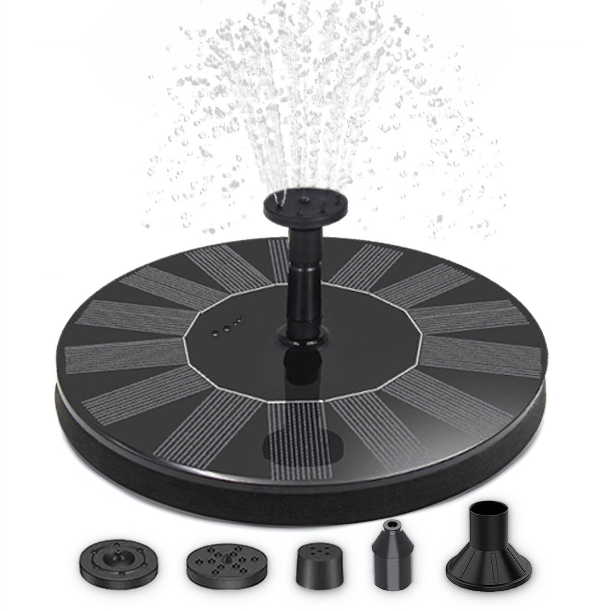 matches21 HOME & HOBBY Wasserspiel Solar-Brunnen günstig online kaufen