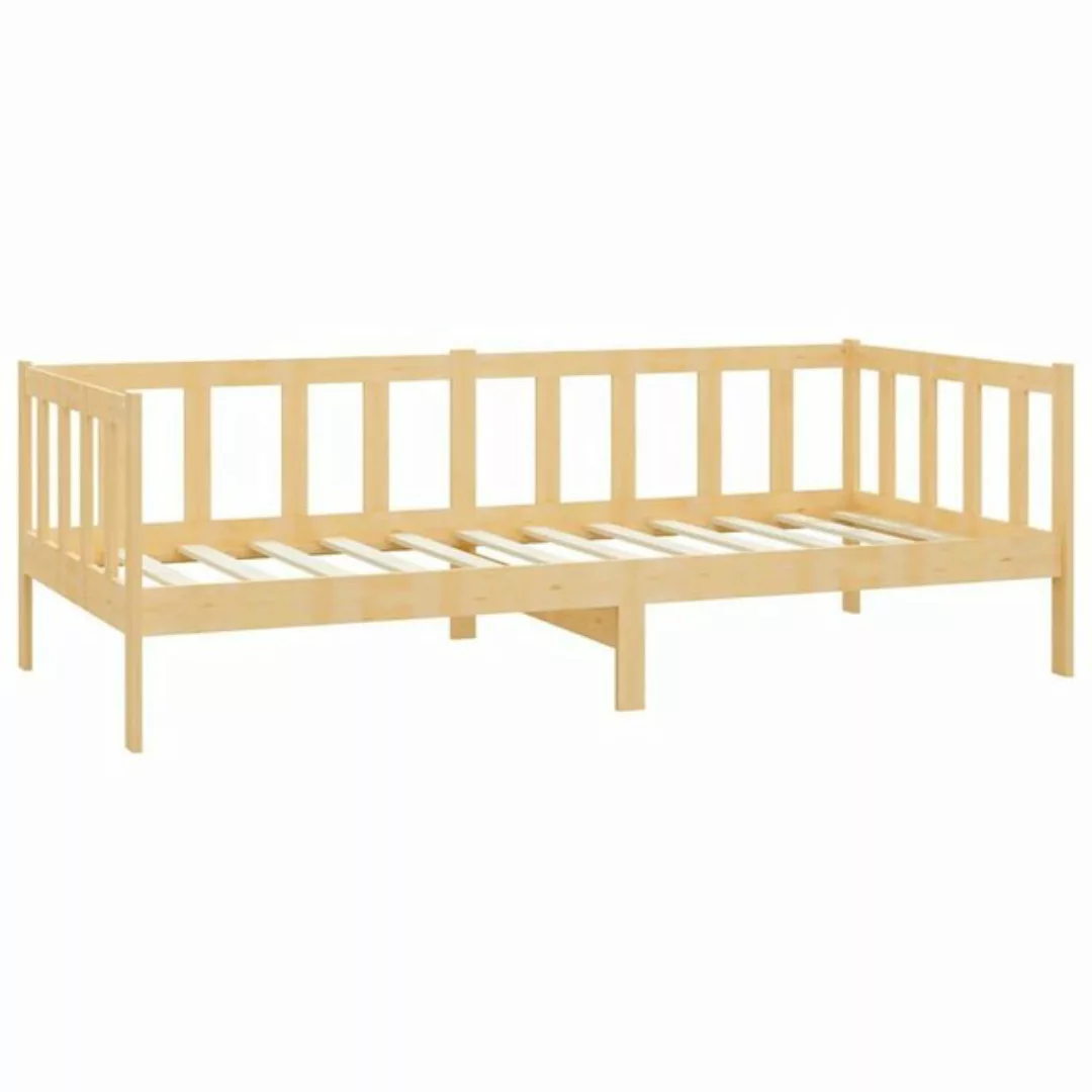 furnicato Bett Tagesbett mit Schubladen 90x200 cm Massivholz Kiefer (1-tlg) günstig online kaufen