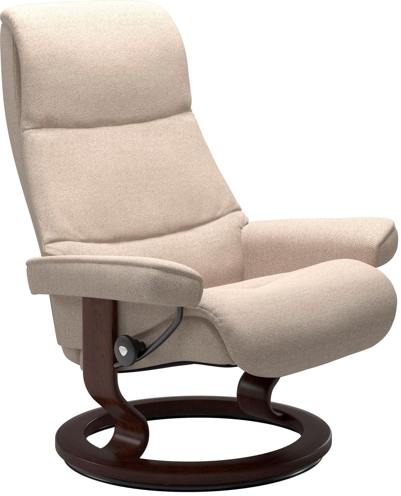 Stressless Relaxsessel "View", mit Classic Base, Größe S,Gestell Braun günstig online kaufen