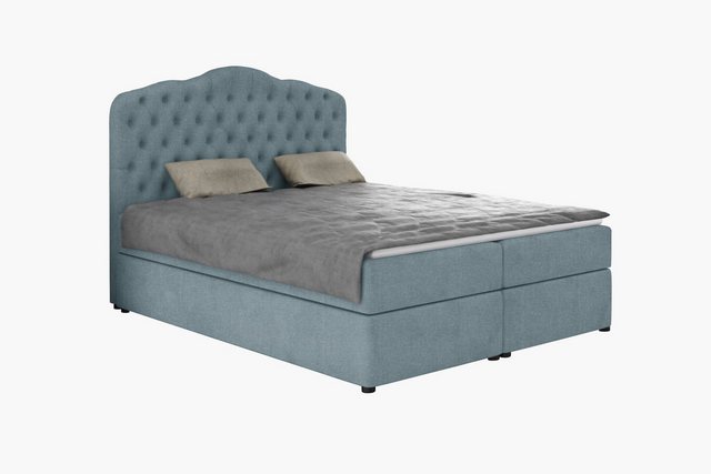 99rooms Boxspringbett Dorin (Schlafzimmerbett, Bett), 140/160/180/200 x 200 günstig online kaufen