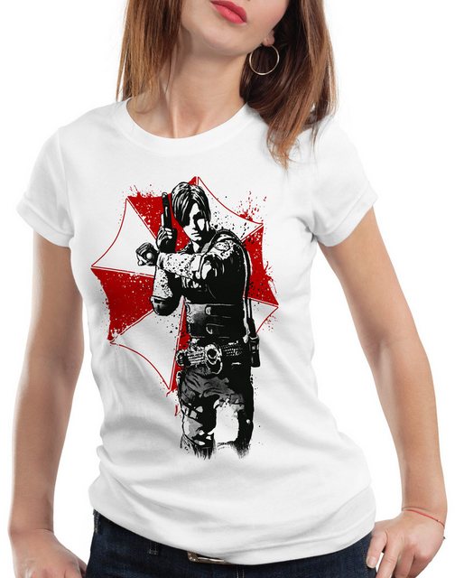 style3 T-Shirt Raccoon City Police virus resident epidemie evil videospiel günstig online kaufen