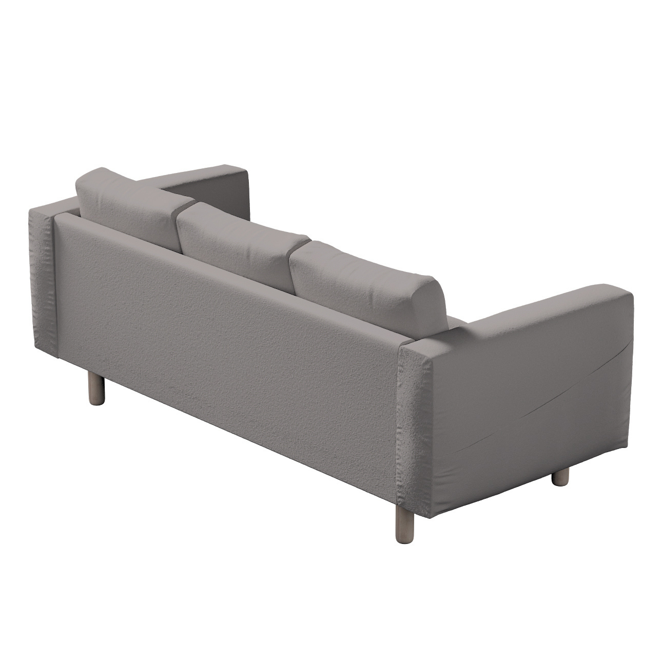 Bezug für Norsborg 3-Sitzer Sofa, beige, Norsborg 3-Sitzer Sofabezug, Boucl günstig online kaufen