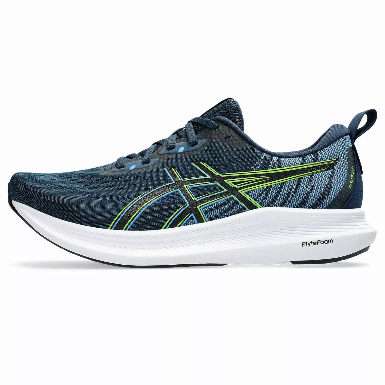Asics TSURUGI FRENCH BLUE/ELECTRIC LIME Laufschuh günstig online kaufen