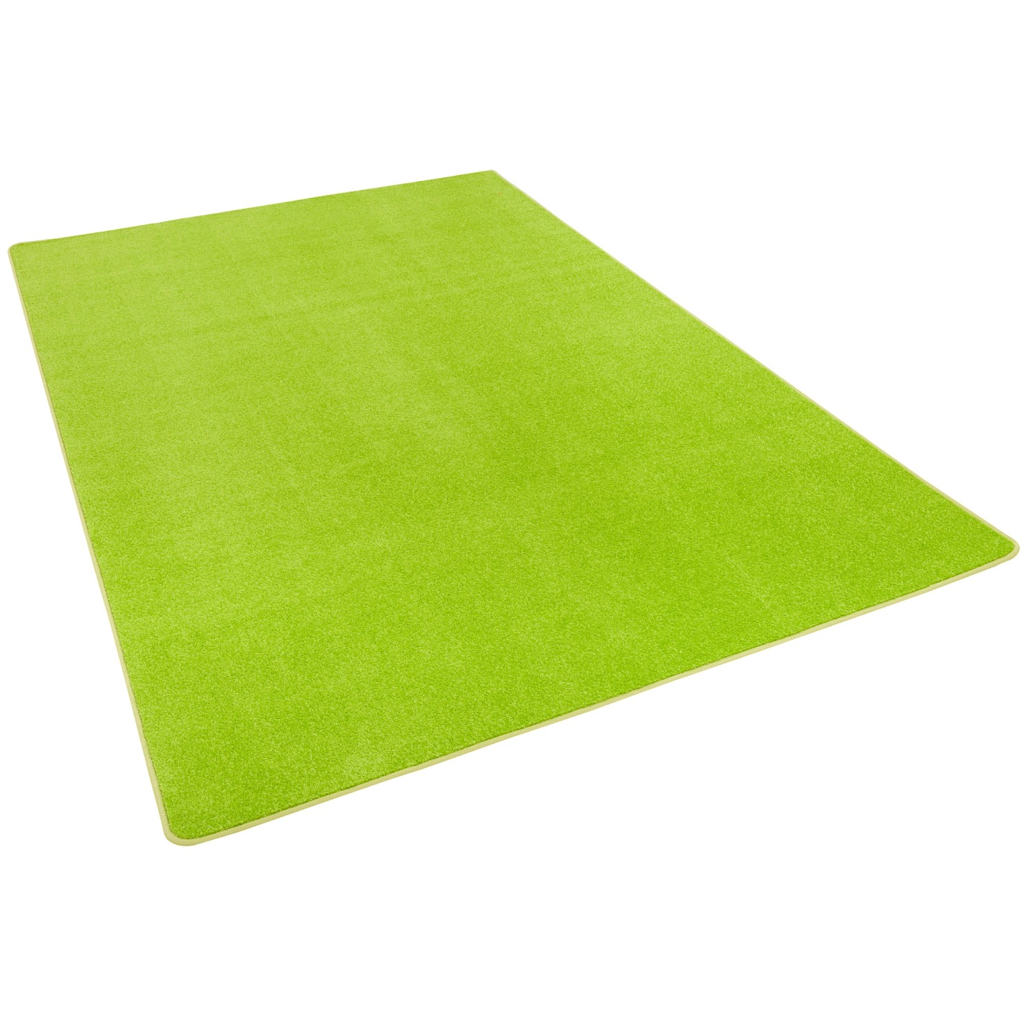 Snapstyle Trend Velours Teppich Joy Grasgrün 100x400cm günstig online kaufen
