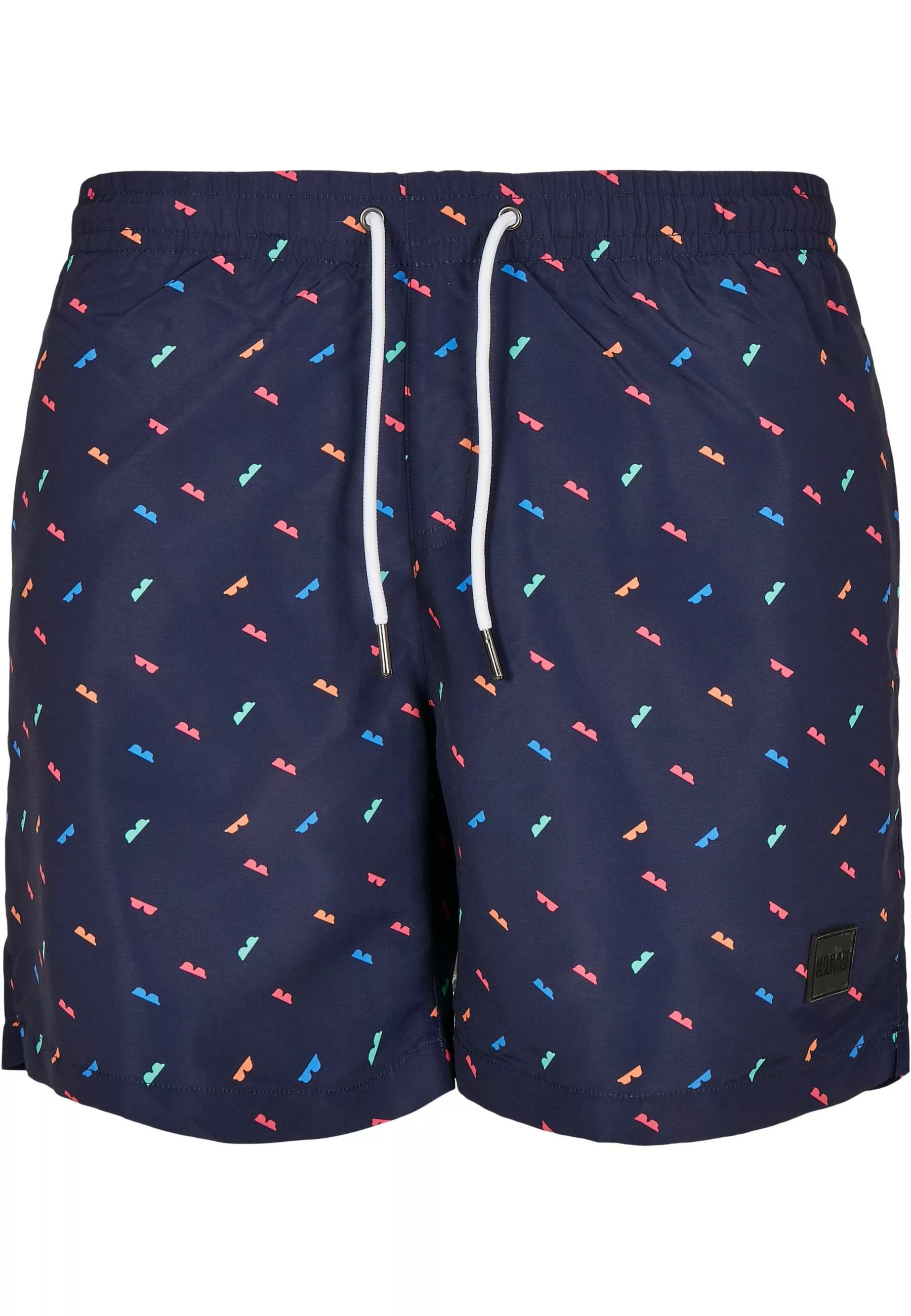 URBAN CLASSICS Badeshorts "Urban Classics Herren Pattern Swim Shorts" günstig online kaufen