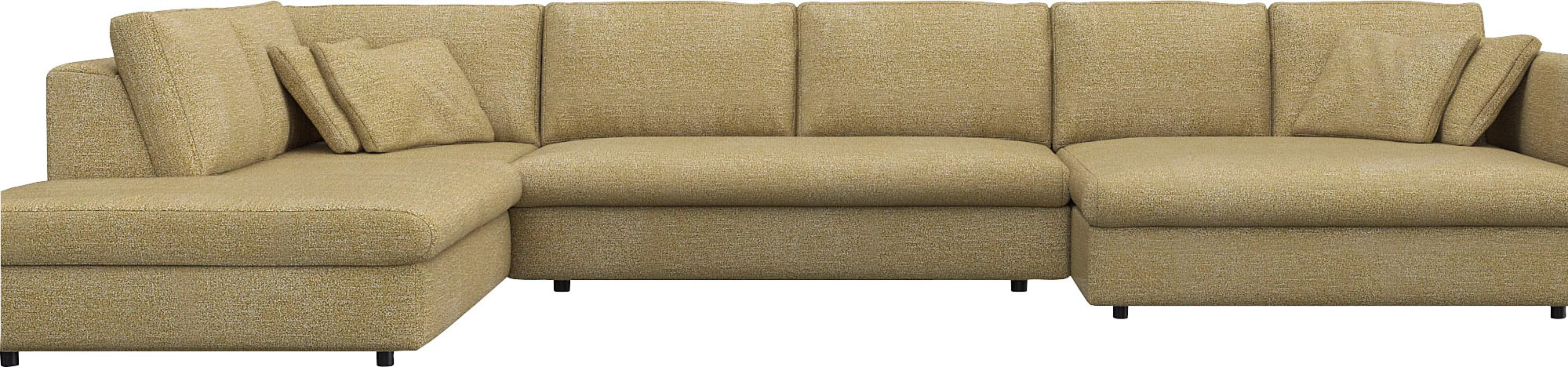FLEXLUX Wohnlandschaft "Lovane, U-Form, bequem und komfortabel", Weich & an günstig online kaufen