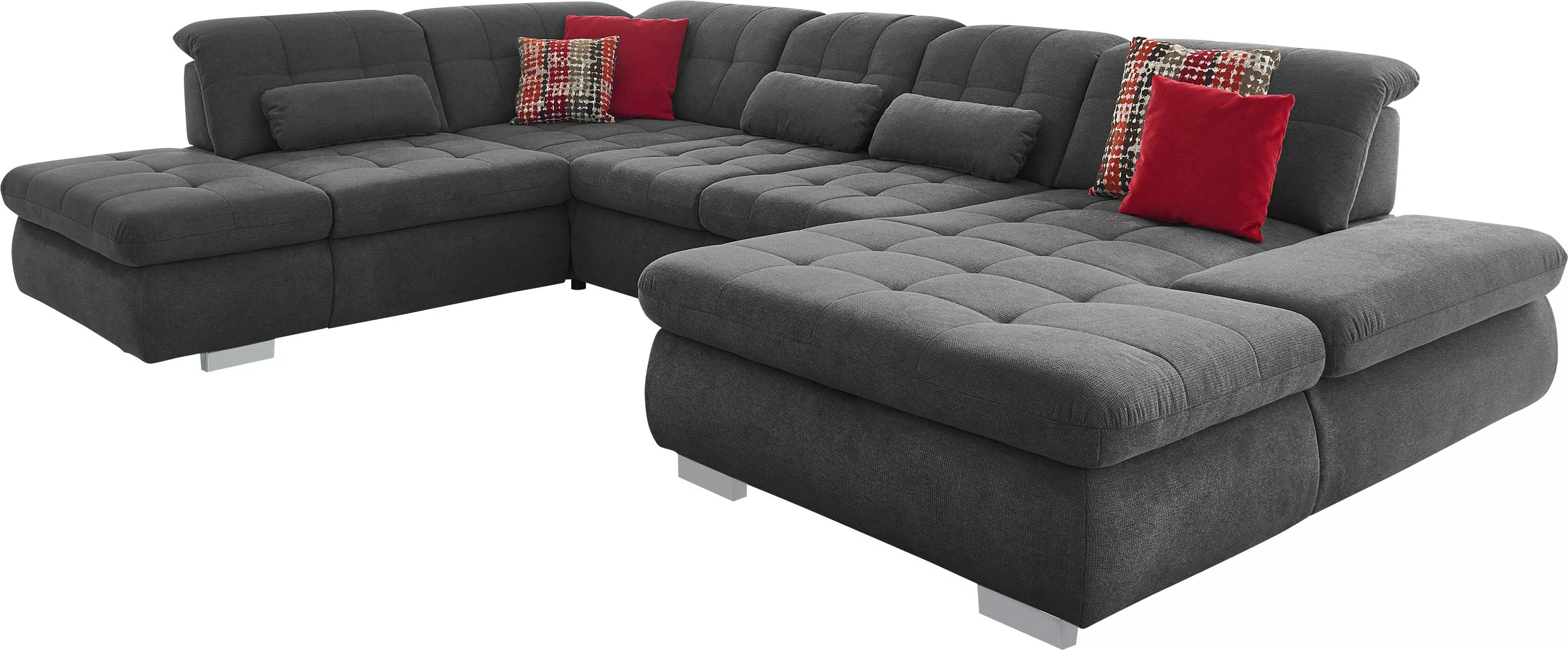 Die PlanBar Ecksofa "MP-IN17004 L-Form", wahlweise mit Funktionen, Kaltscha günstig online kaufen