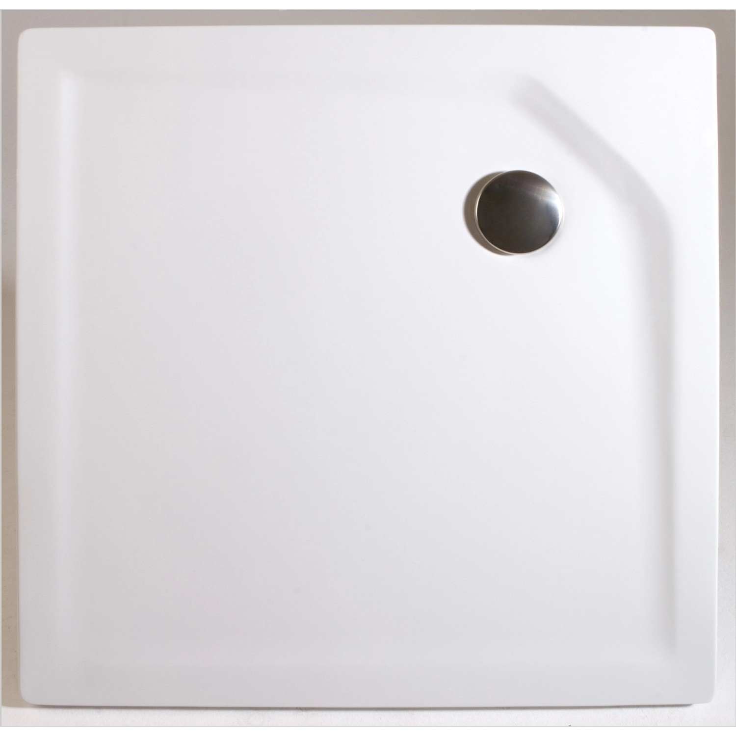 Breuer Duschwanne Extraflach Classic Line Quadrat 90 cm x 90 cm Weiß günstig online kaufen