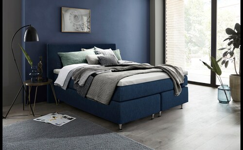 INOSIGN Boxspringbett "Zahara", inkl. Topper, besonderes Highlight: aufgenä günstig online kaufen
