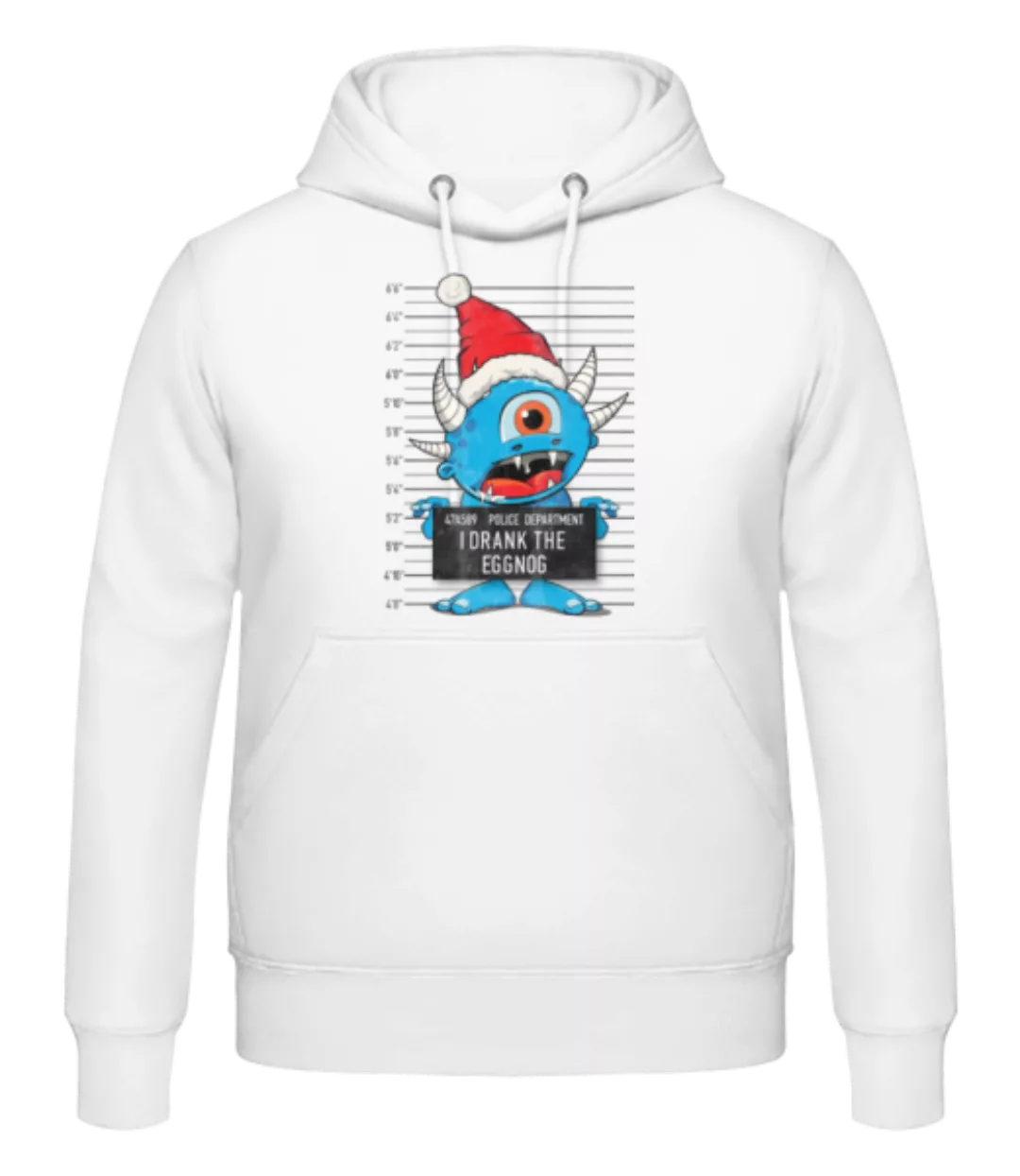 Monster Weihnachten Verbrecherfoto · Männer Hoodie günstig online kaufen