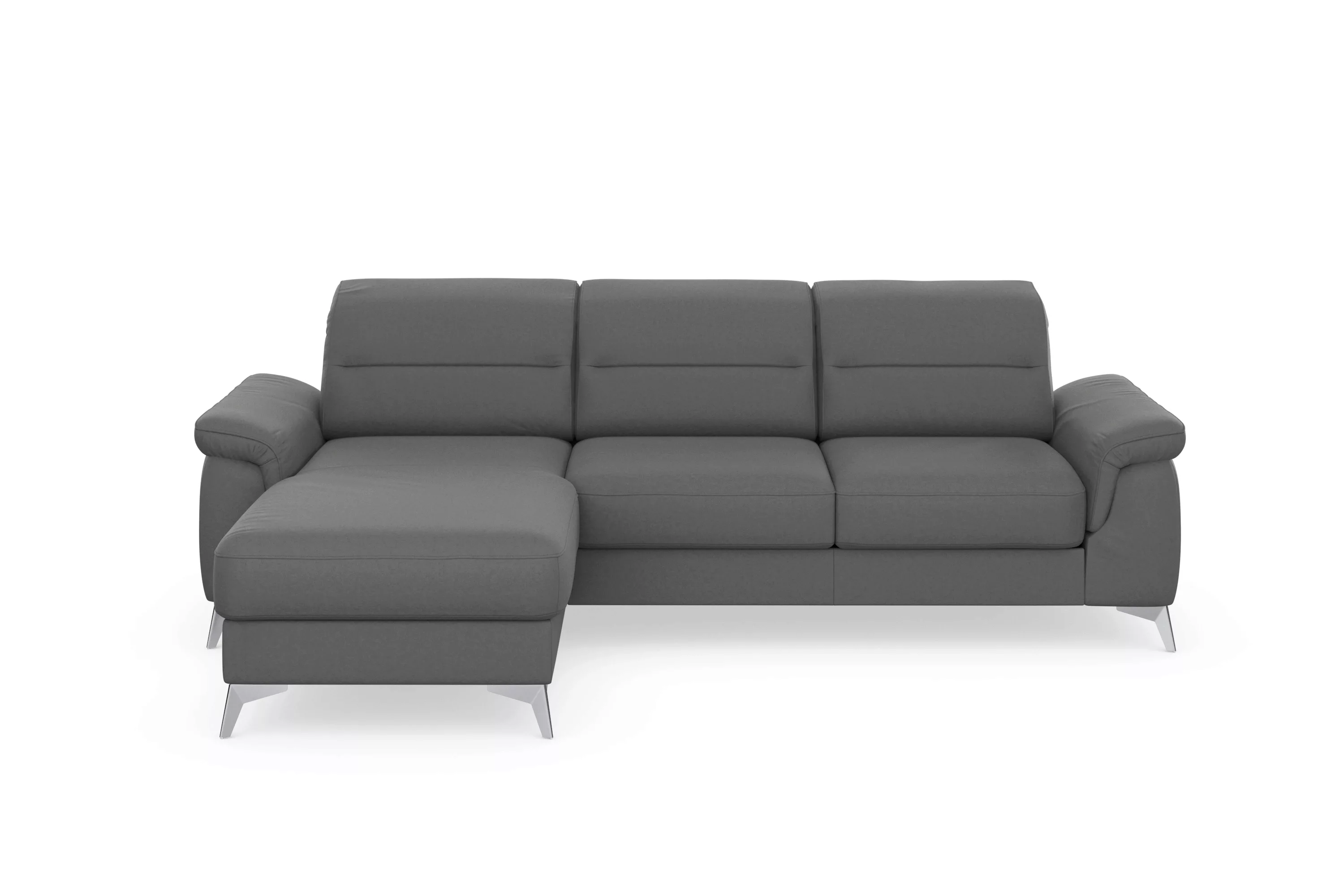 sit&more Ecksofa "Sinatra L-Form", mit Recamiere, optinal mit Kopfteilverst günstig online kaufen