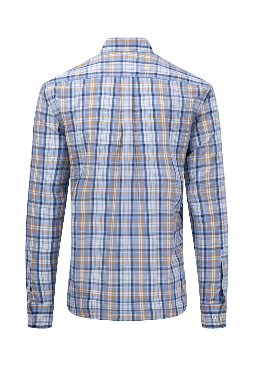 FYNCH-HATTON Langarmhemd mit Logoprägung af der Brusttasche günstig online kaufen