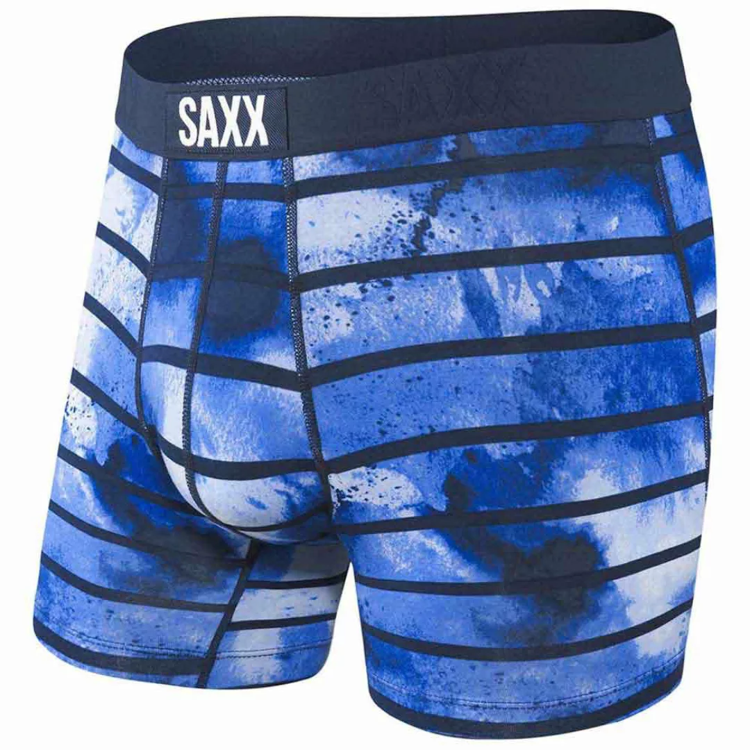 Saxx Underwear Vibe Boxer S Navy Tie Dye Stripe günstig online kaufen