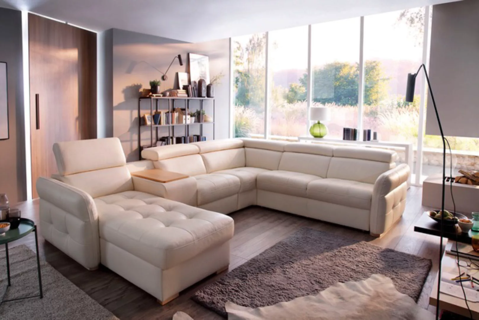 exxpo - sofa fashion Wohnlandschaft »Massimo, Familien Sofa mit viel Platz, günstig online kaufen