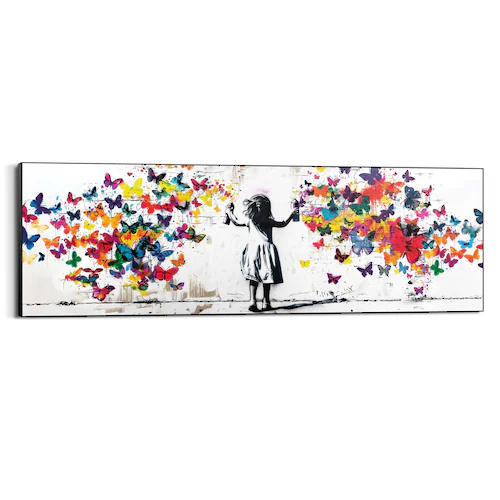 Reinders! Wandbild »Wolke von Schmetterlingen«, Kinderzimmer - Mädchen - Me günstig online kaufen