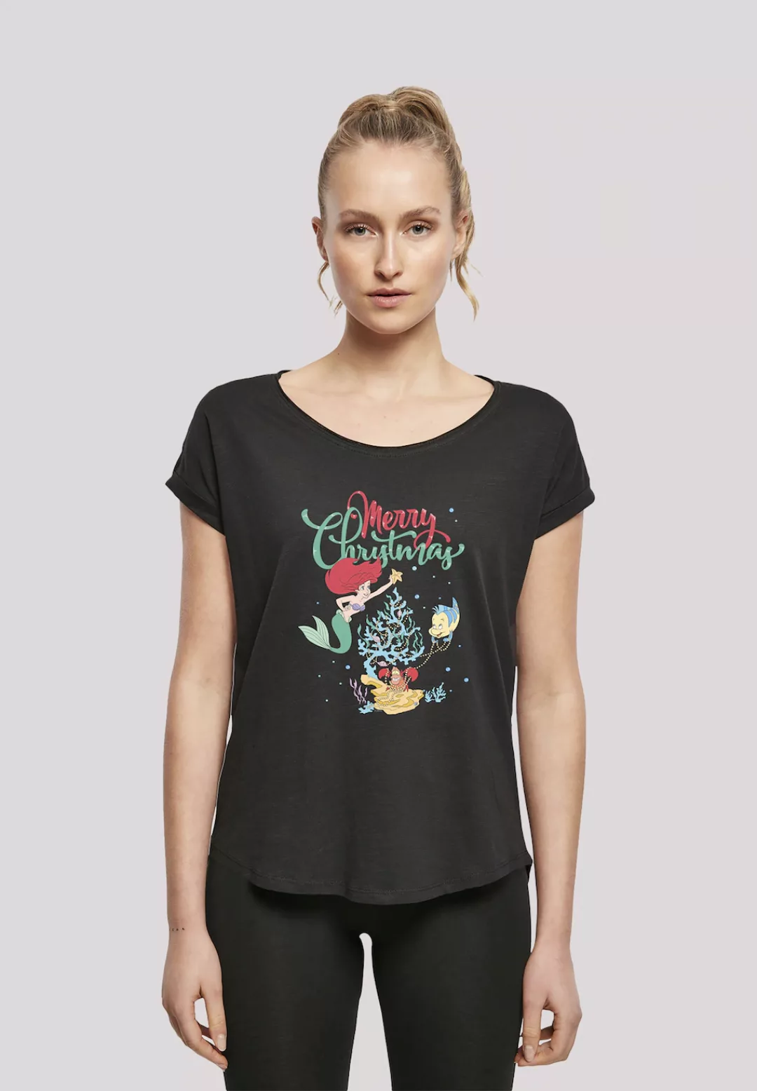 F4NT4STIC T-Shirt "Disney Arielle die Meerjungfrau Merry Christmas", Print günstig online kaufen