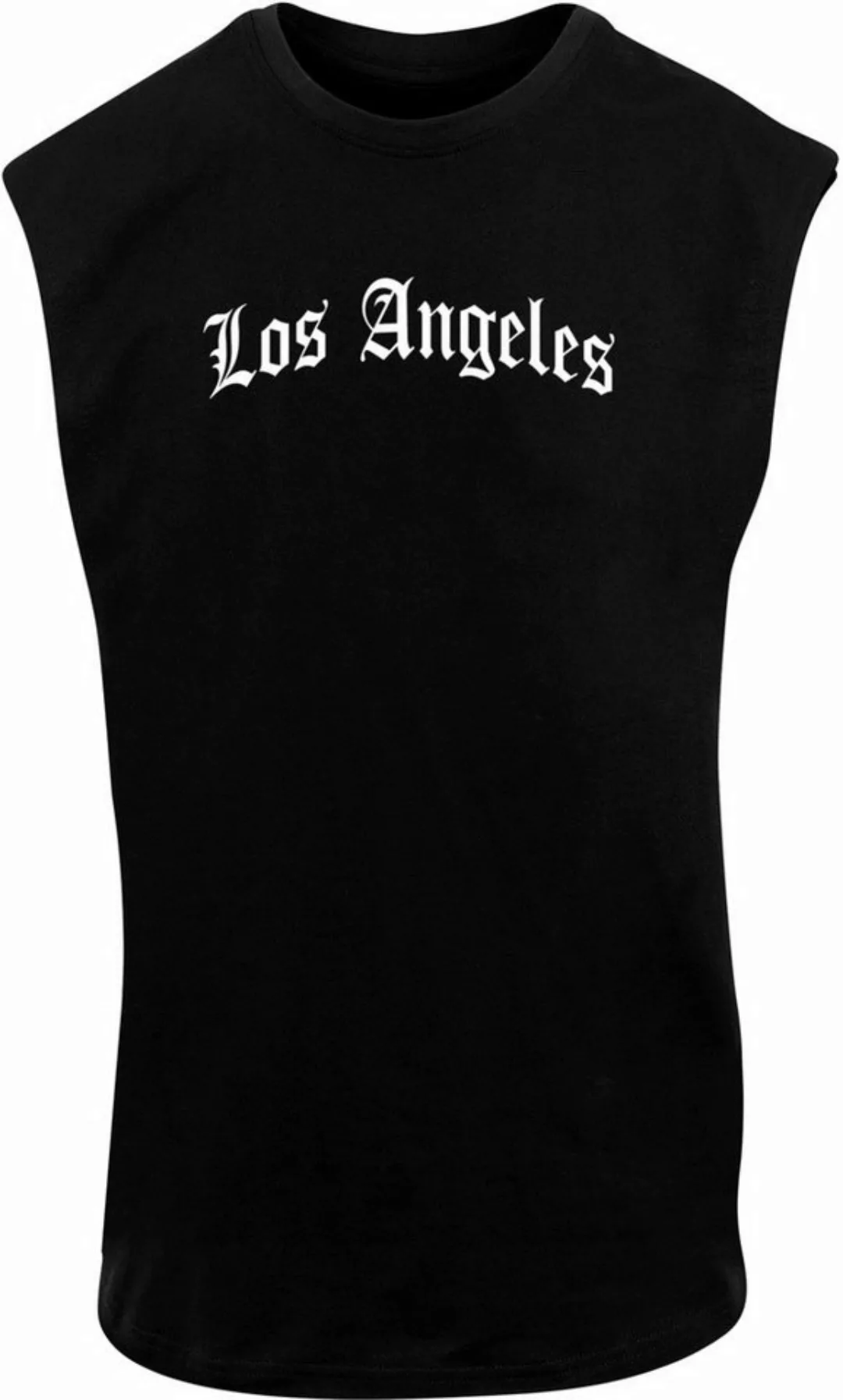 Mister Tee T-Shirt Los Angeles Wording Sleeveless Tee günstig online kaufen