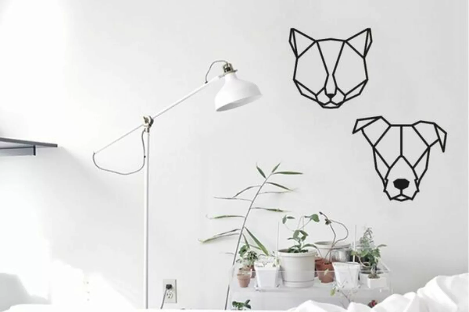 Wanddekoration Aus Holz - Katze - Cat Silhouette günstig online kaufen