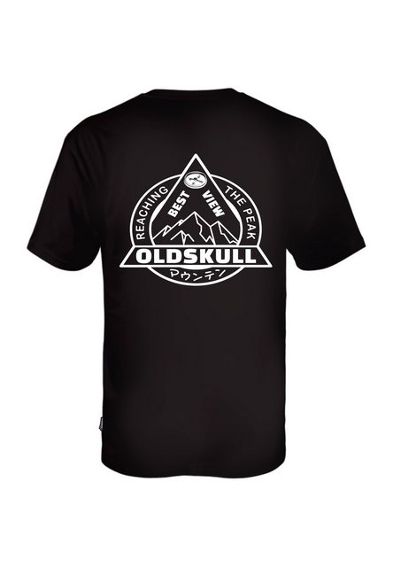 Oldskull T-Shirt Retro Best View Logo Graphic günstig online kaufen