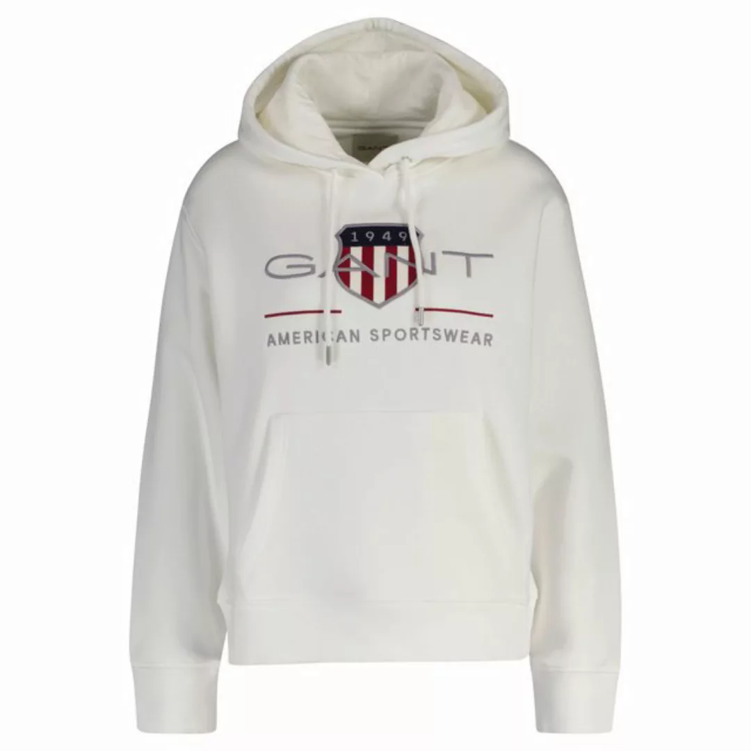 Gant Sweater Damen Hoodie - ARCHIVE SHIELD HOODIE, Sweatshirt günstig online kaufen