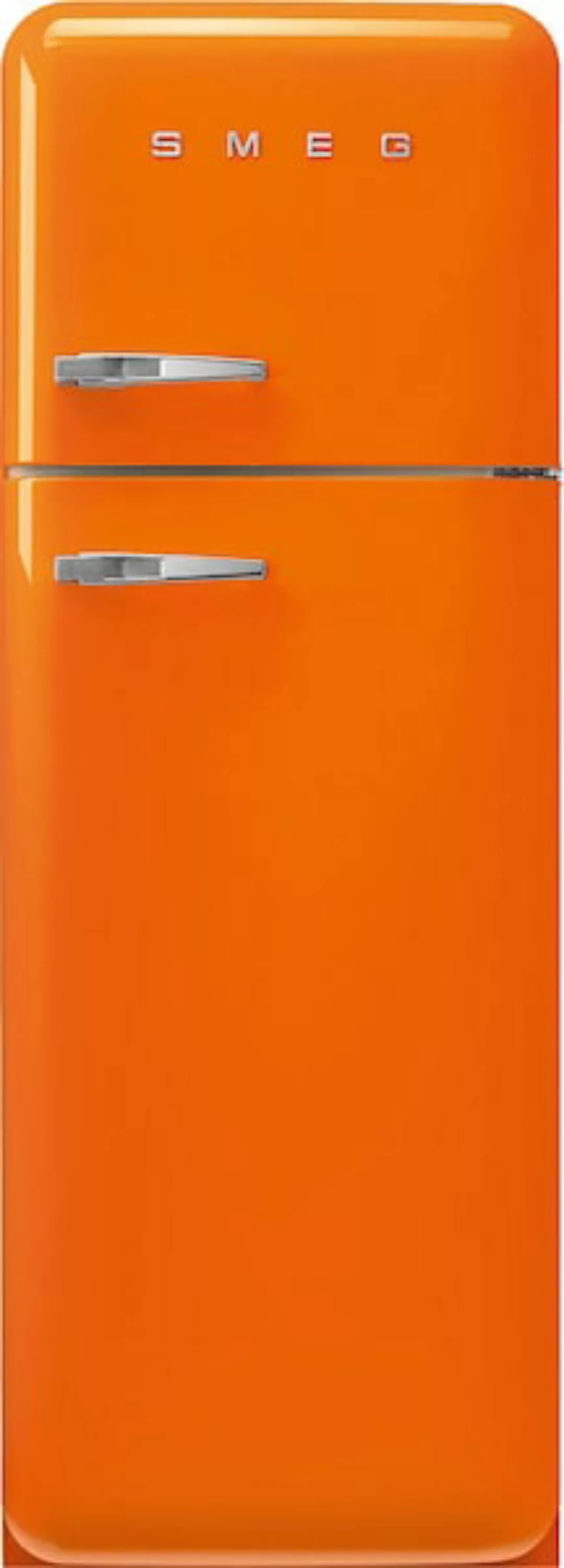 Smeg - FAB30 Kühl-/Gefrierkombination 60x172x76,8cm - orange/lackiert/Türan günstig online kaufen