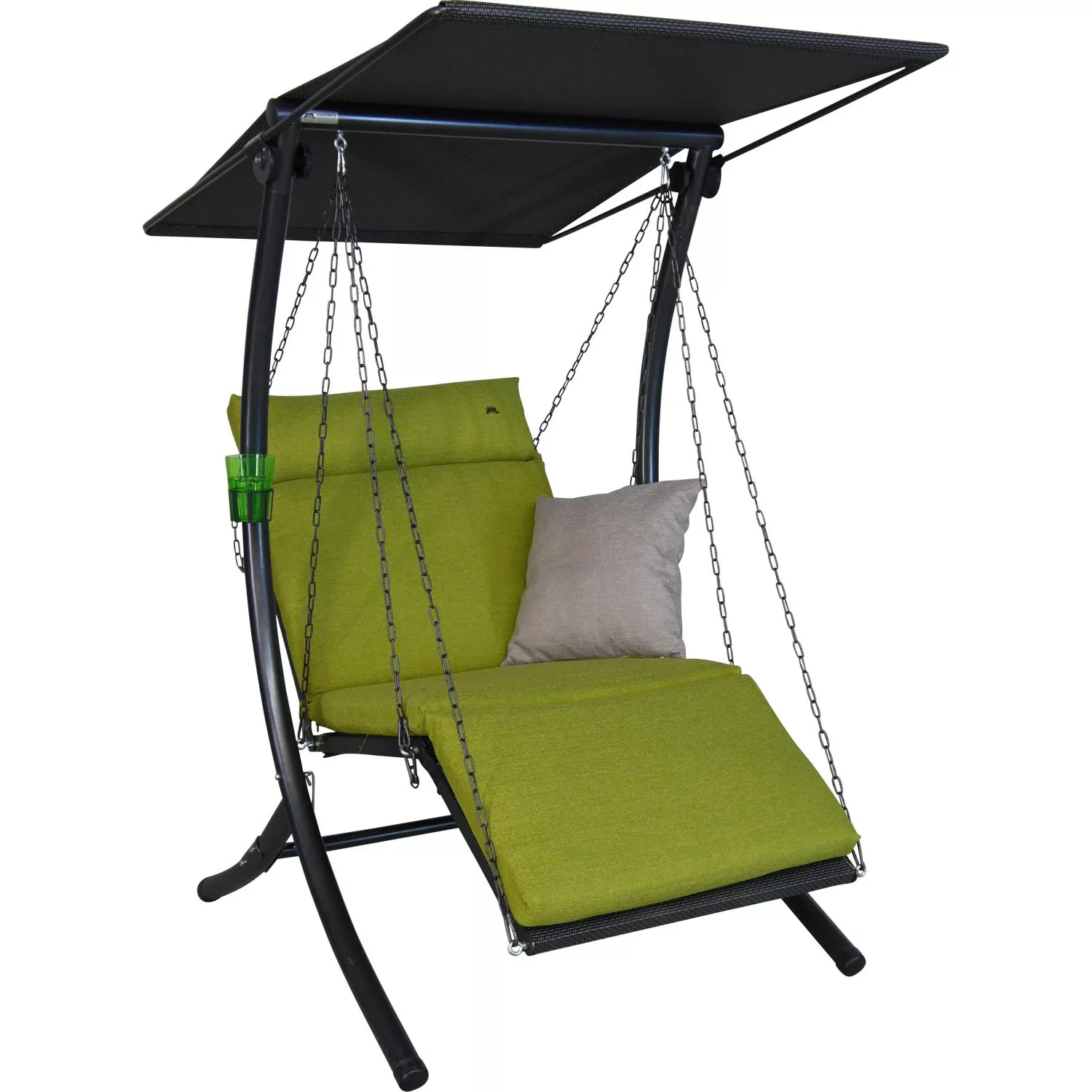 Angerer Hollywoodschaukel 1-Sitzer Swing Smart Lime günstig online kaufen