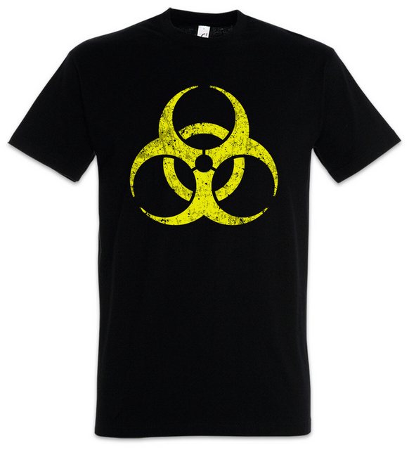 Urban Backwoods Print-Shirt Black Biohazard Vintage Symbol Herren T-Shirt G günstig online kaufen