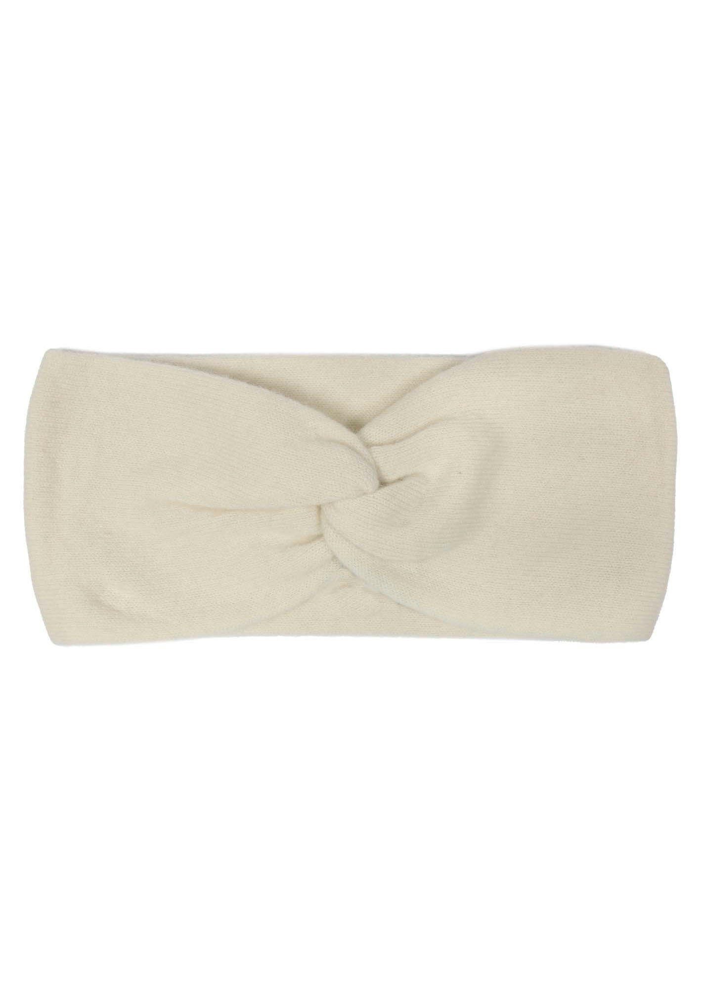 Zwillingsherz Stirnband, Knoten vorn, Cashmere, Feinstrick günstig online kaufen
