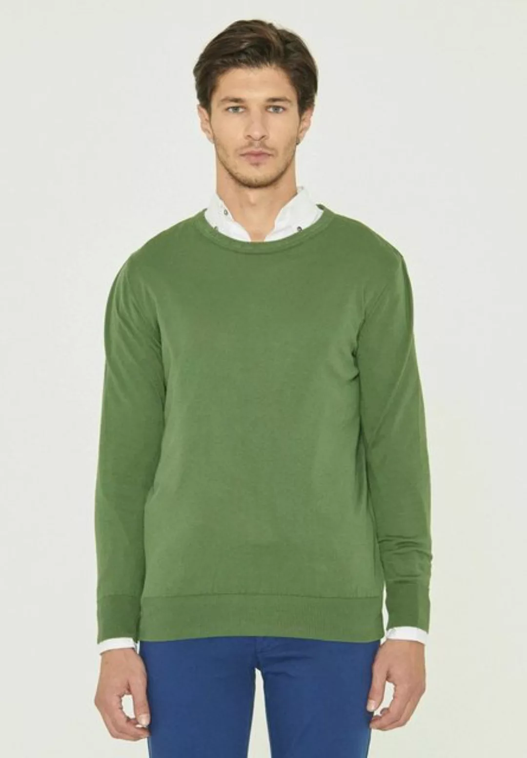 ORGANICATION Sweater Men's Sweater in Green günstig online kaufen