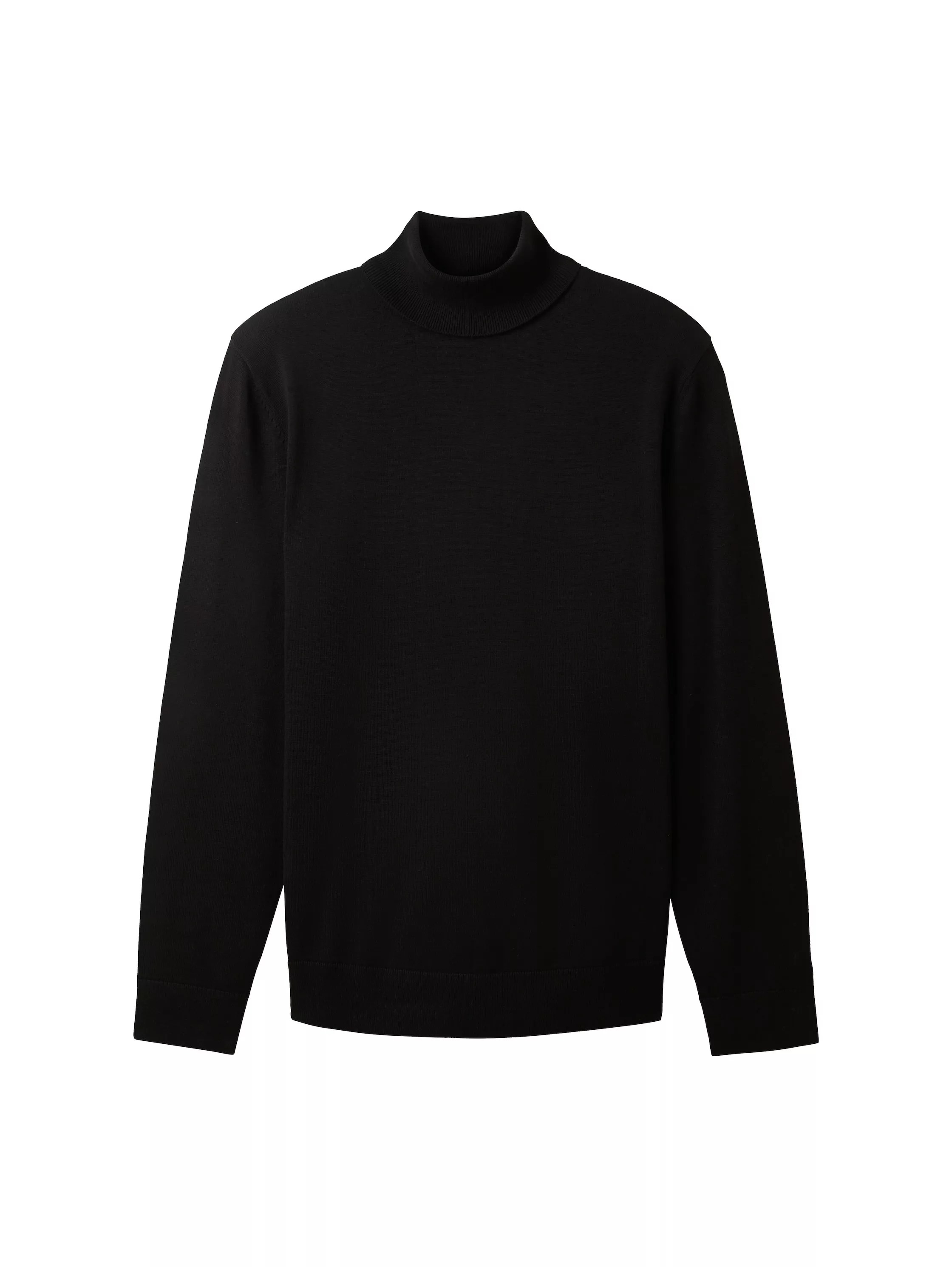 Tom Tailor Rollkragenpullover Basic black günstig online kaufen