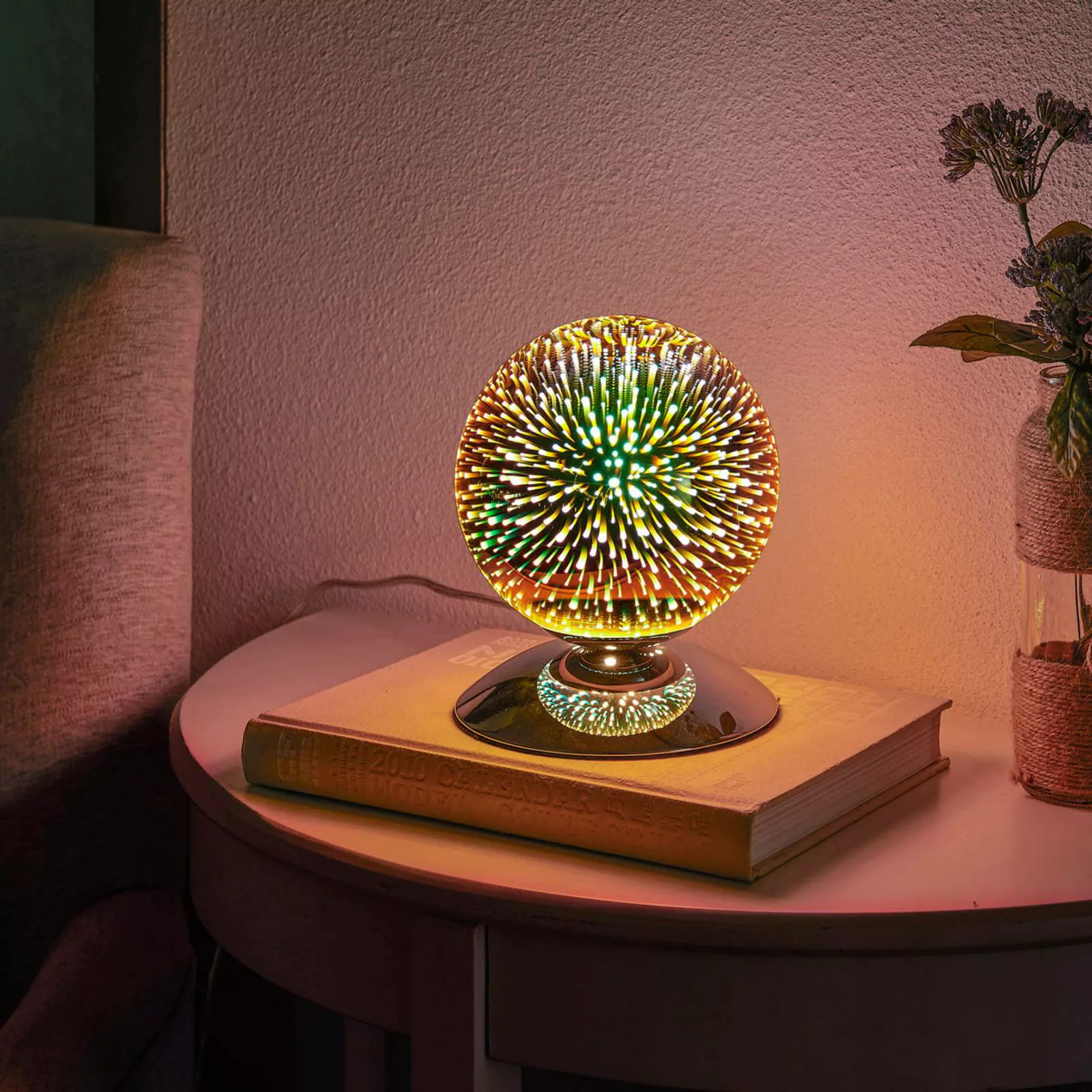 Tischlampe Isumi in Kugelform günstig online kaufen