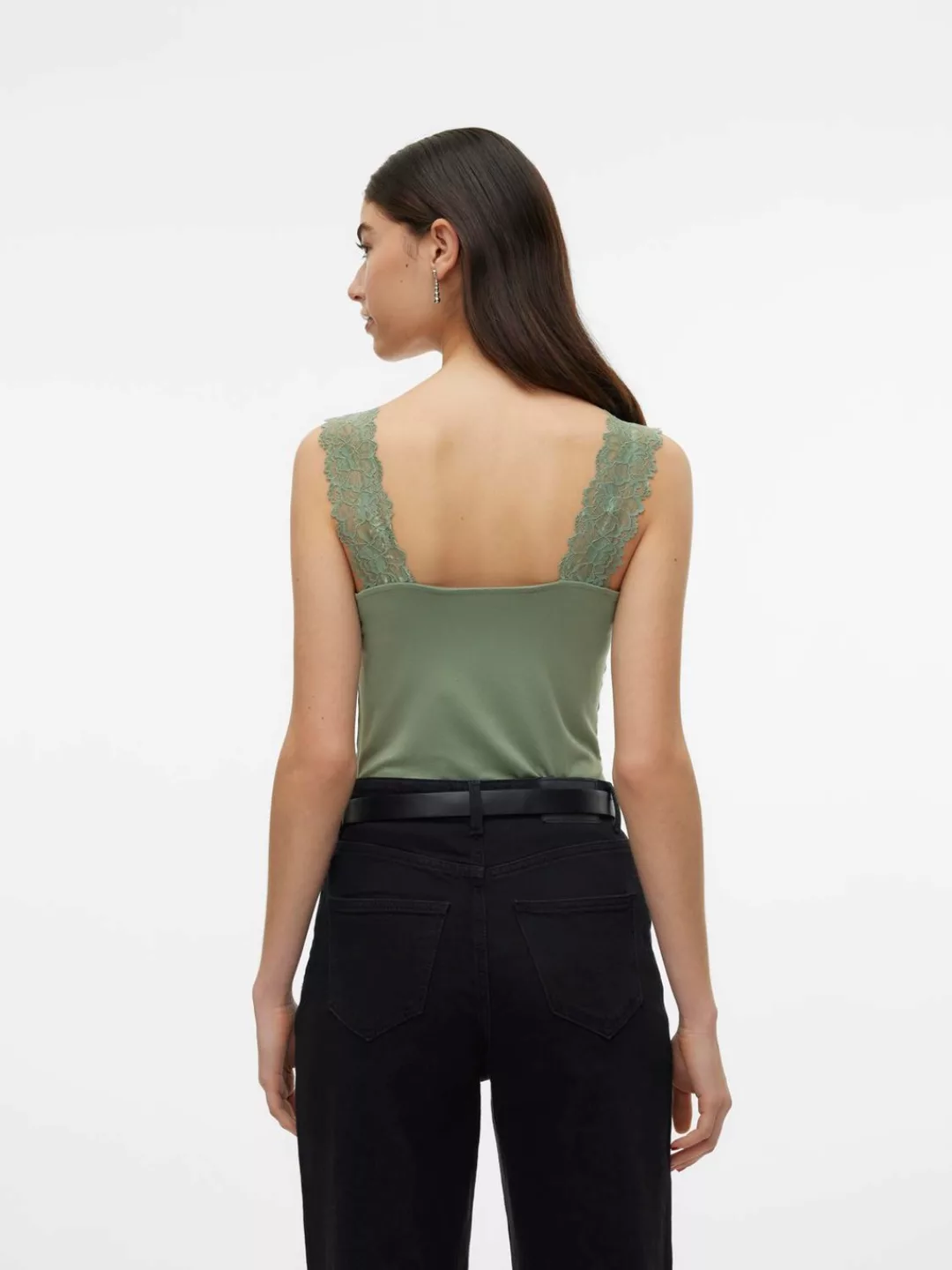 Vero Moda Spitzentop "VMROSA SL TOP JRS NOOS" günstig online kaufen