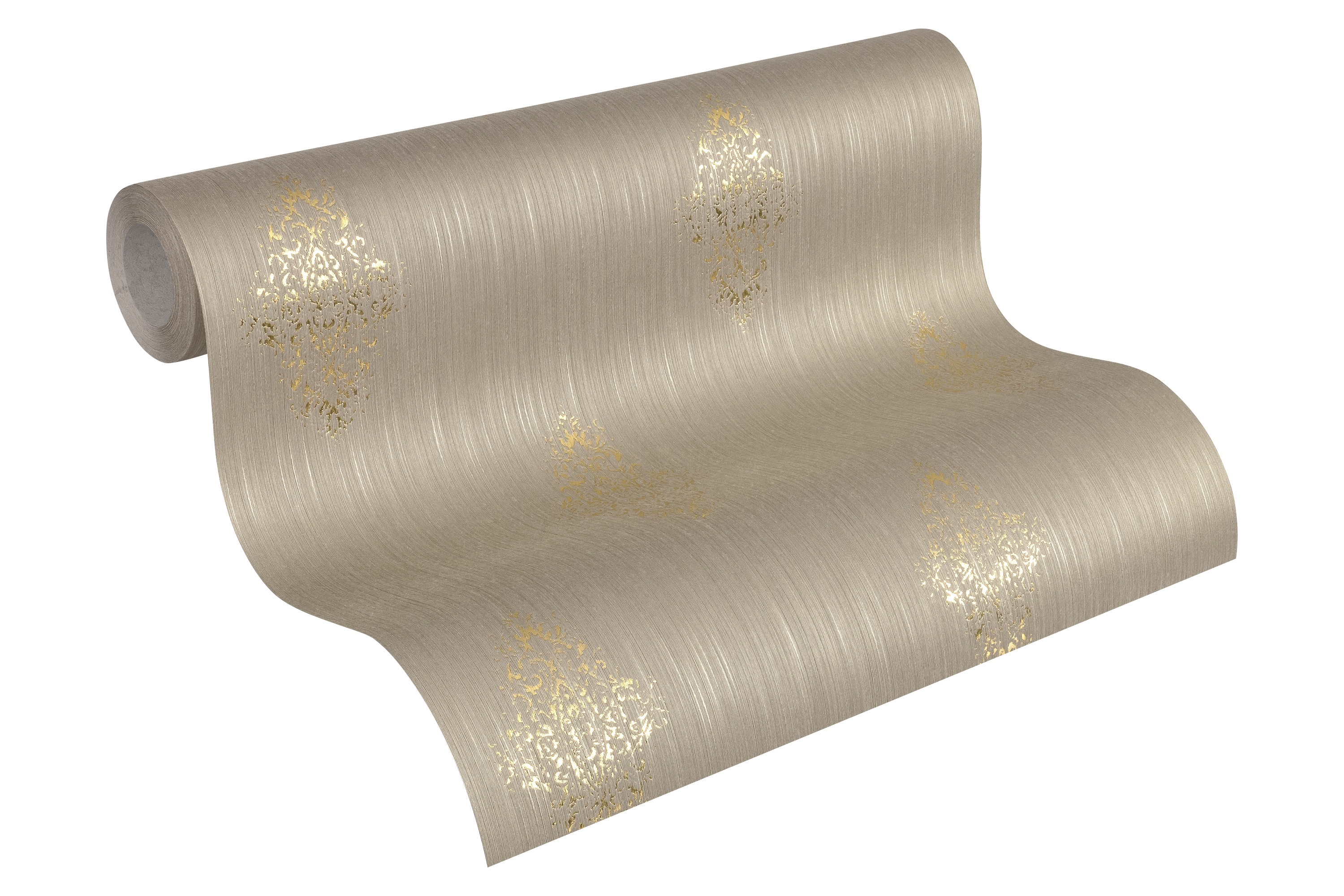 Metallic Mustertapete Architects Paper Luxury wallpaper in Beige Metallic - günstig online kaufen