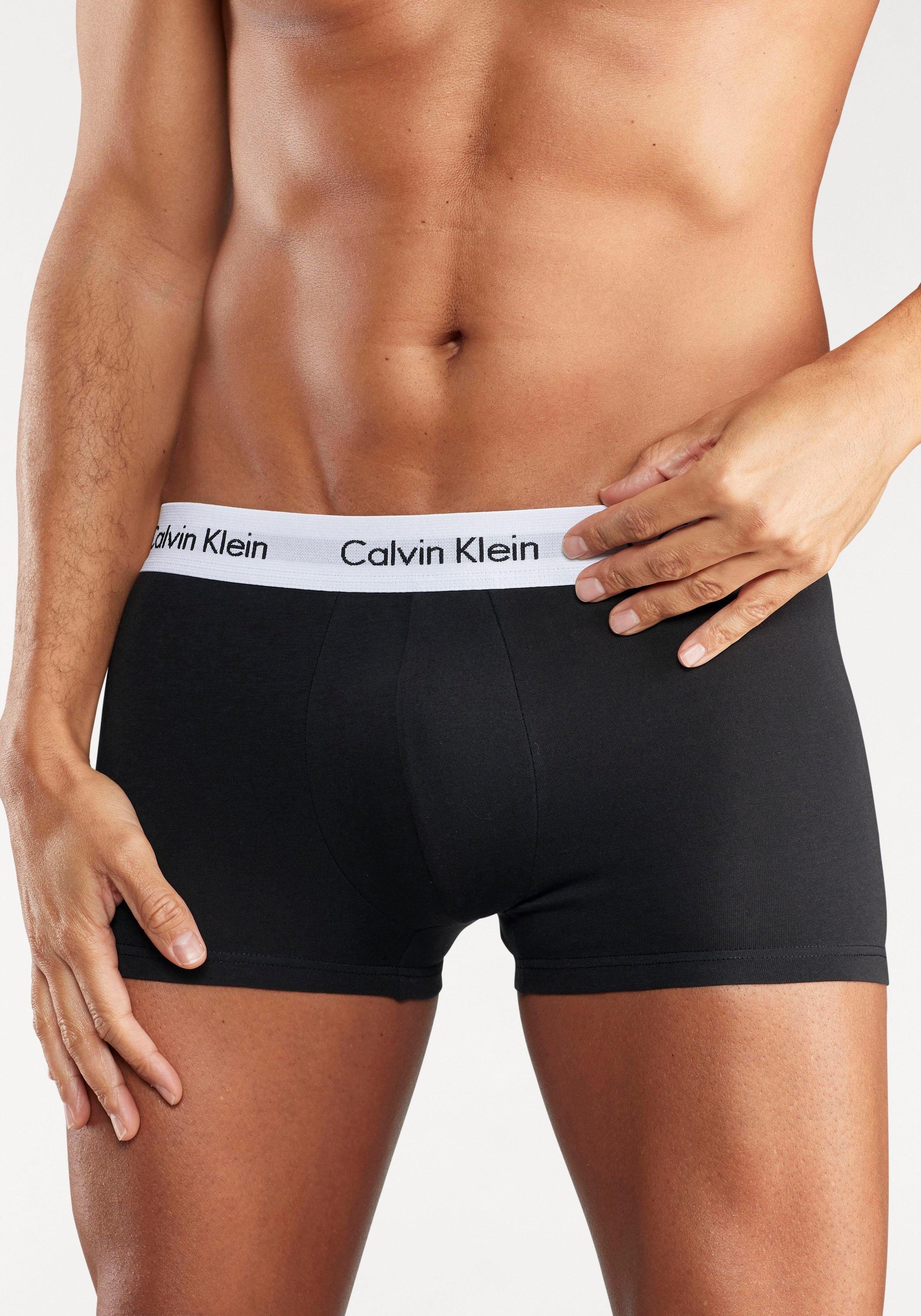 Calvin Klein 3-er Set Low Rise Trunks Schwarz günstig online kaufen