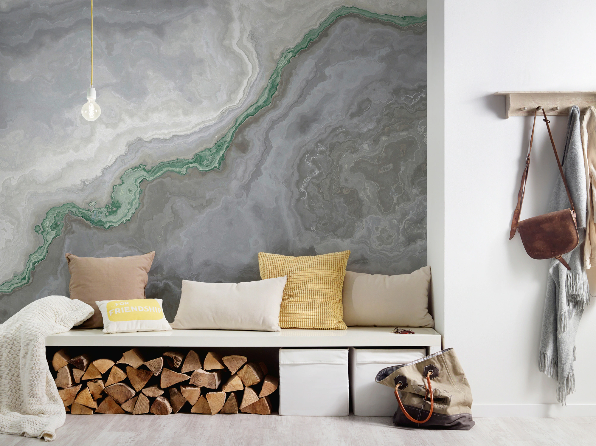 Architects Paper Fototapete »Atelier 47 Marble Artwork 1«, Farbverlauf, Vli günstig online kaufen