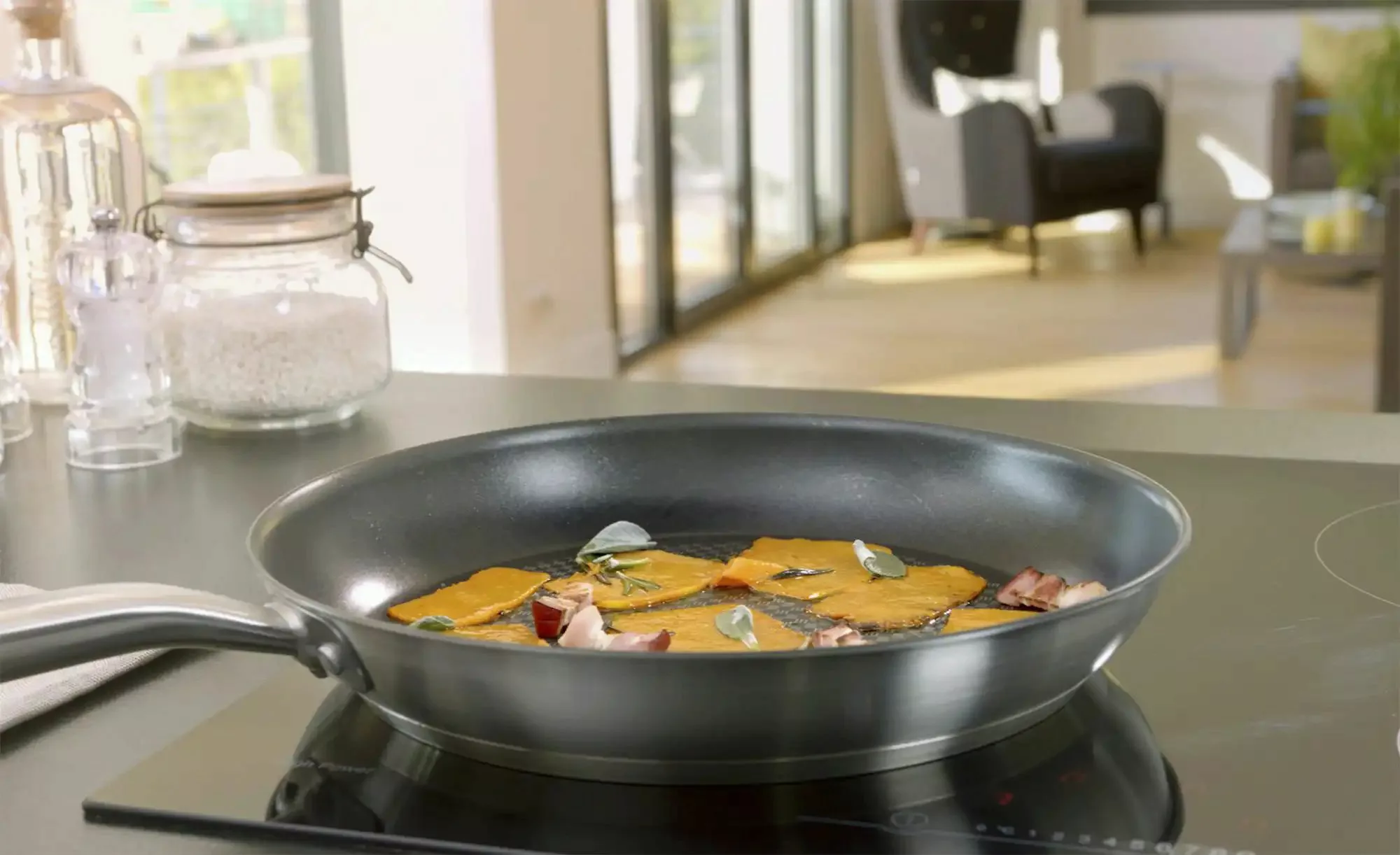 Tefal Bratpfanne  Virtuoso  ¦ silber ¦ Edelstahl Ø: 24 Töpfe & Pfannen & Zu günstig online kaufen