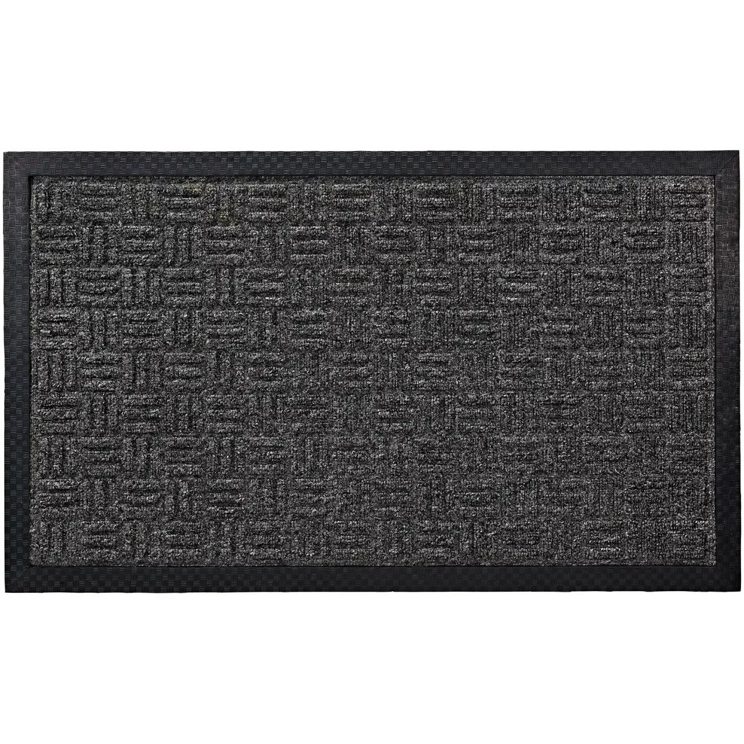 OBI Fußmatte Textur Grau 45 cm x 75 cm günstig online kaufen