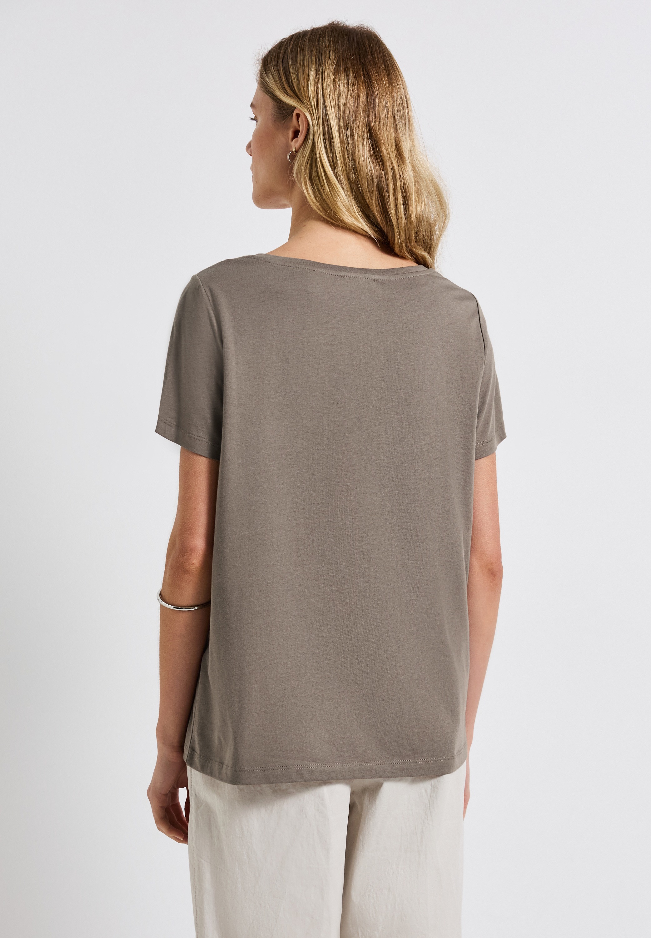 STREET ONE T-Shirt, im soften Baumwoll-Mix günstig online kaufen