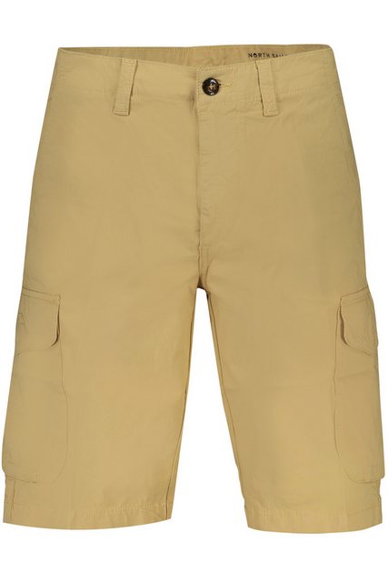 North Sails 5-Pocket-Hose Herren Bermuda-Shorts Beige Regular Fit mit Cargo günstig online kaufen