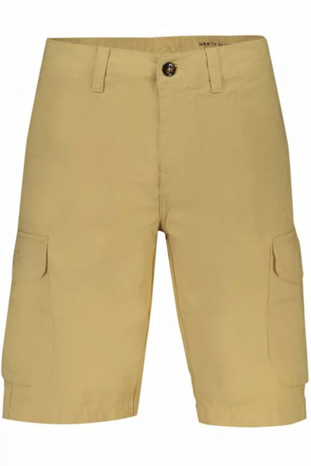 North Sails 5-Pocket-Hose Herren Bermuda-Shorts Beige Regular Fit mit Cargo günstig online kaufen