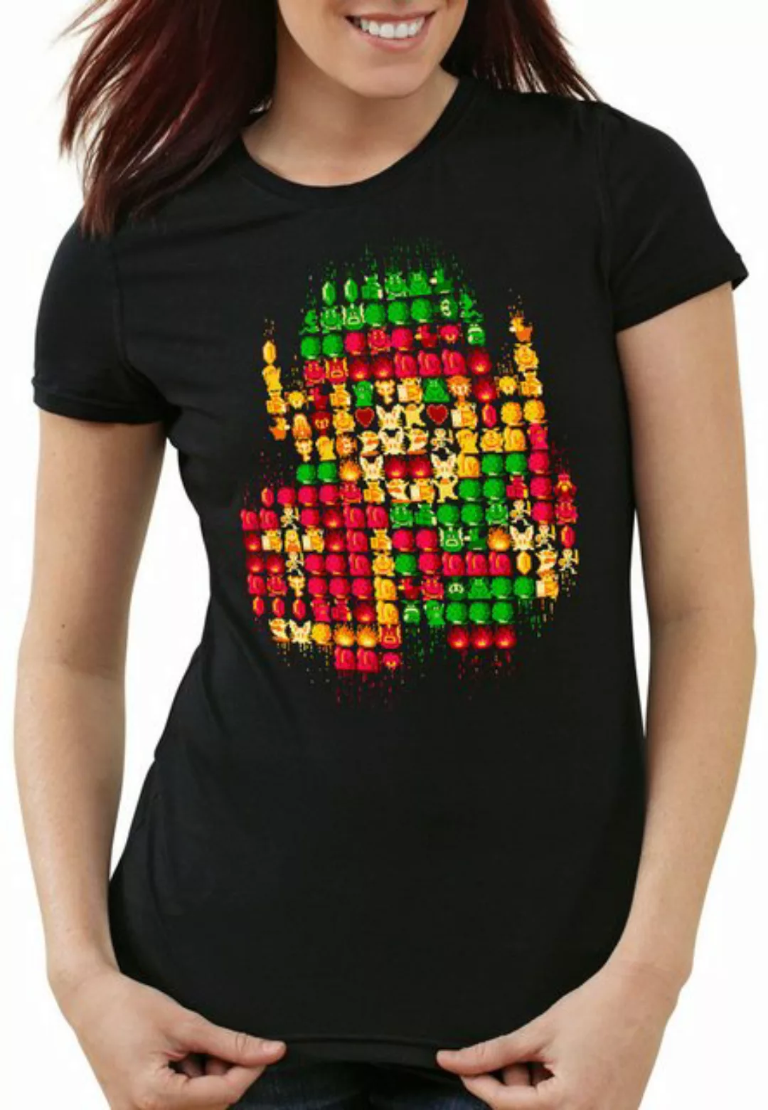 style3 T-Shirt 8-Bit Link retro gamer classic zelda link nintendo switch günstig online kaufen