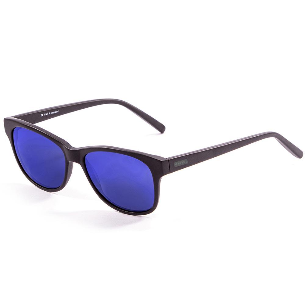 Lenoir Eyewear Nancy Sonnenbrille CAT3 Matte Black With Blue Revo Lens günstig online kaufen