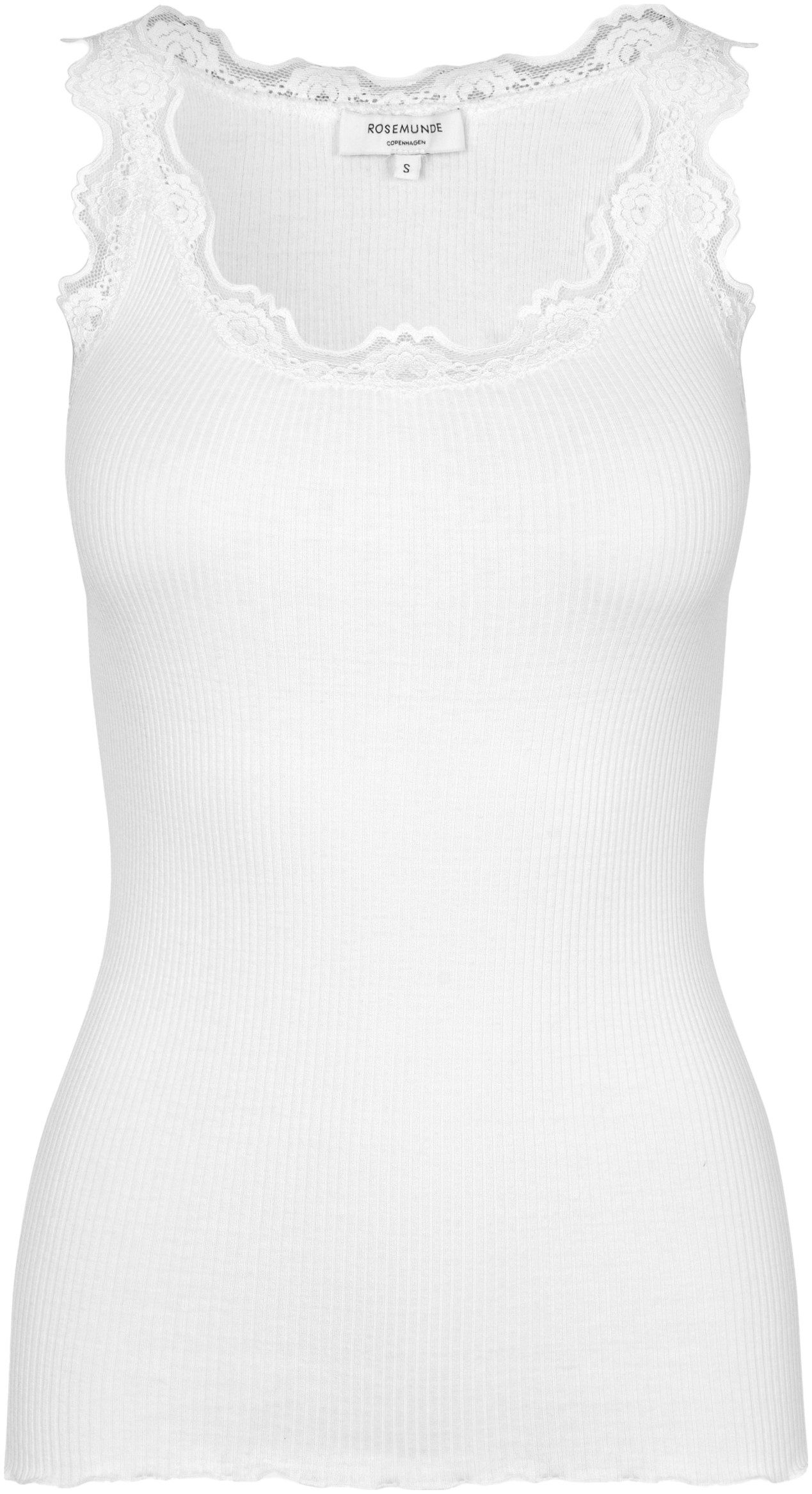 rosemunde Tanktop "Babette Silk Top", wunderschöner Vintage-Spitzenbesatz a günstig online kaufen