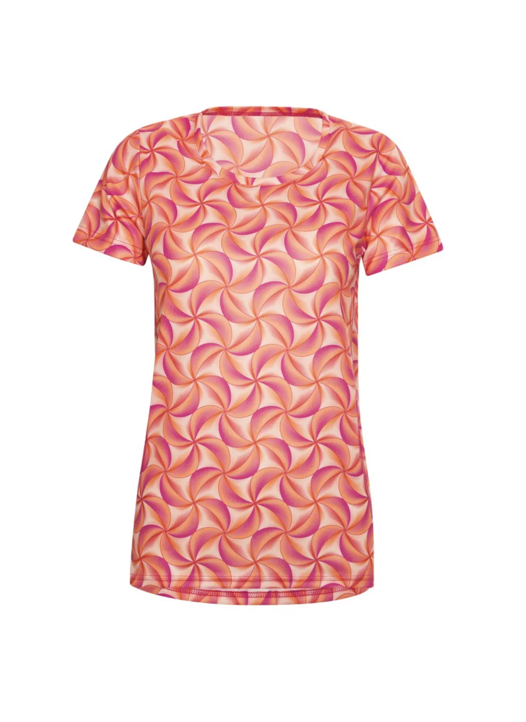 Trigema T-Shirt "TRIGEMA Sport T-Shirt mit modischem Allover-Print", (1 tlg günstig online kaufen