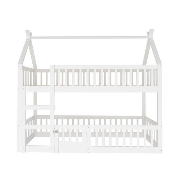 Odikalo Etagenbett Kinderbett Familienbett Treppe Loft Design Massivholzbet günstig online kaufen