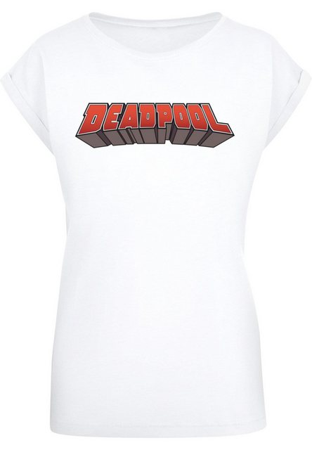ABSOLUTE CULT T-Shirt ABSOLUTE CULT Damen Ladies Deadpool - Text Logo T-Shi günstig online kaufen