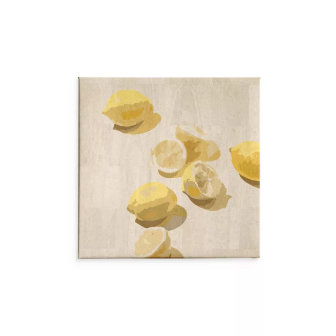 Kunstdruck Wanddekoration Wandbilder Aus Kork "Zitronen" günstig online kaufen