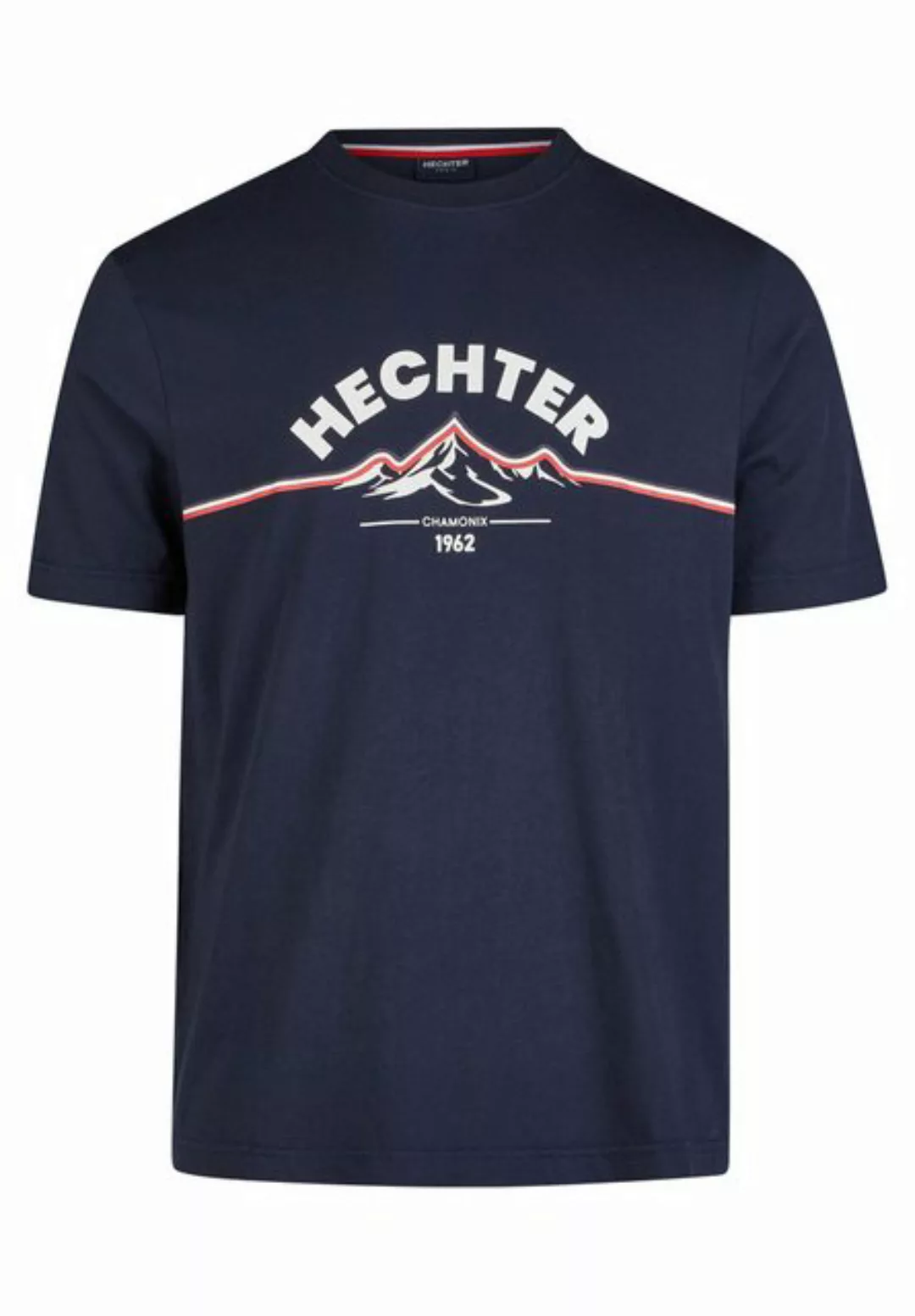 HECHTER PARIS Print-Shirt Iconic Jersey T-Shirt mit Rundhalsausschnitt günstig online kaufen